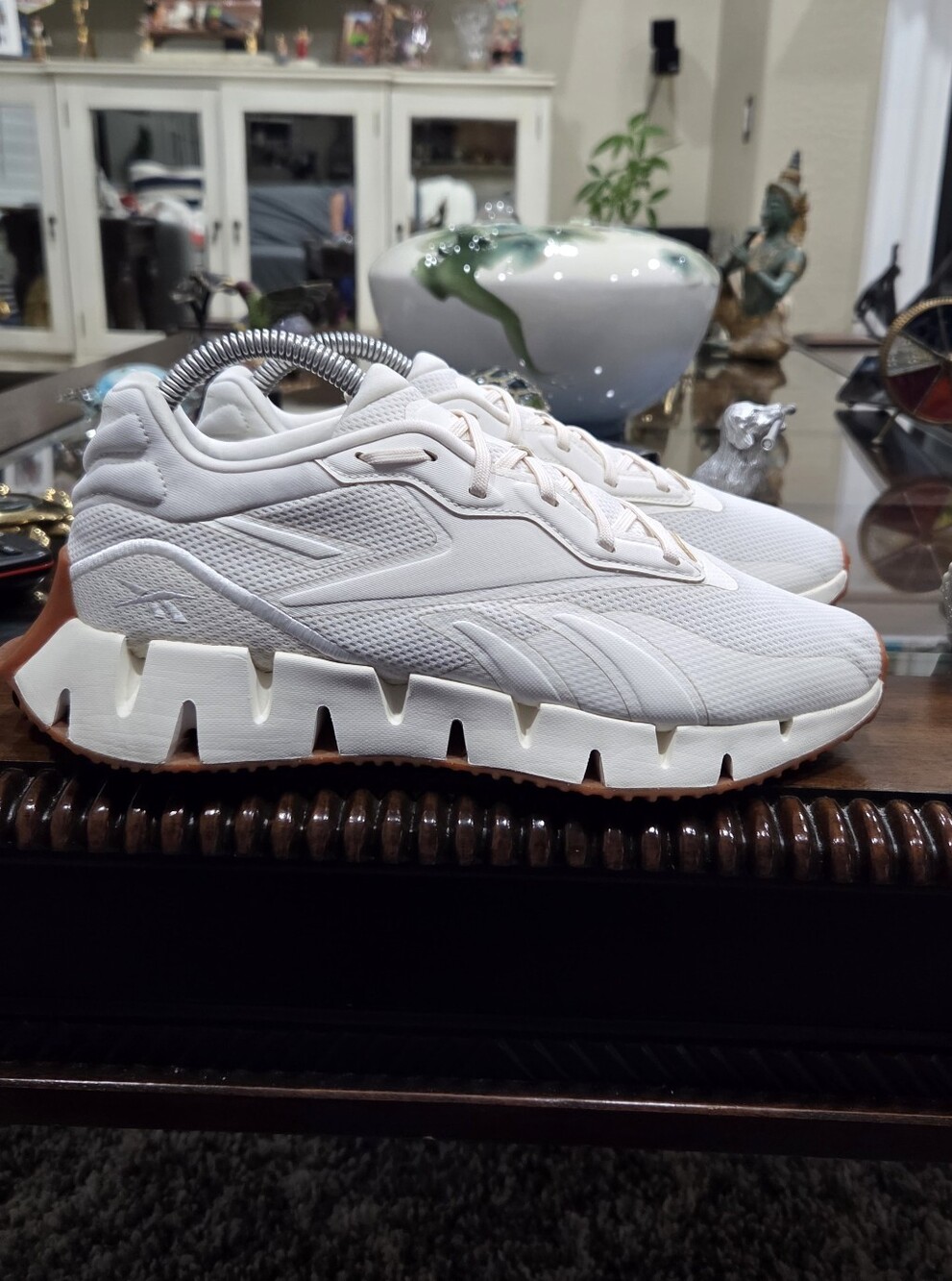 Reebok Men’s Zig Kinetica Edge Sneakers - White